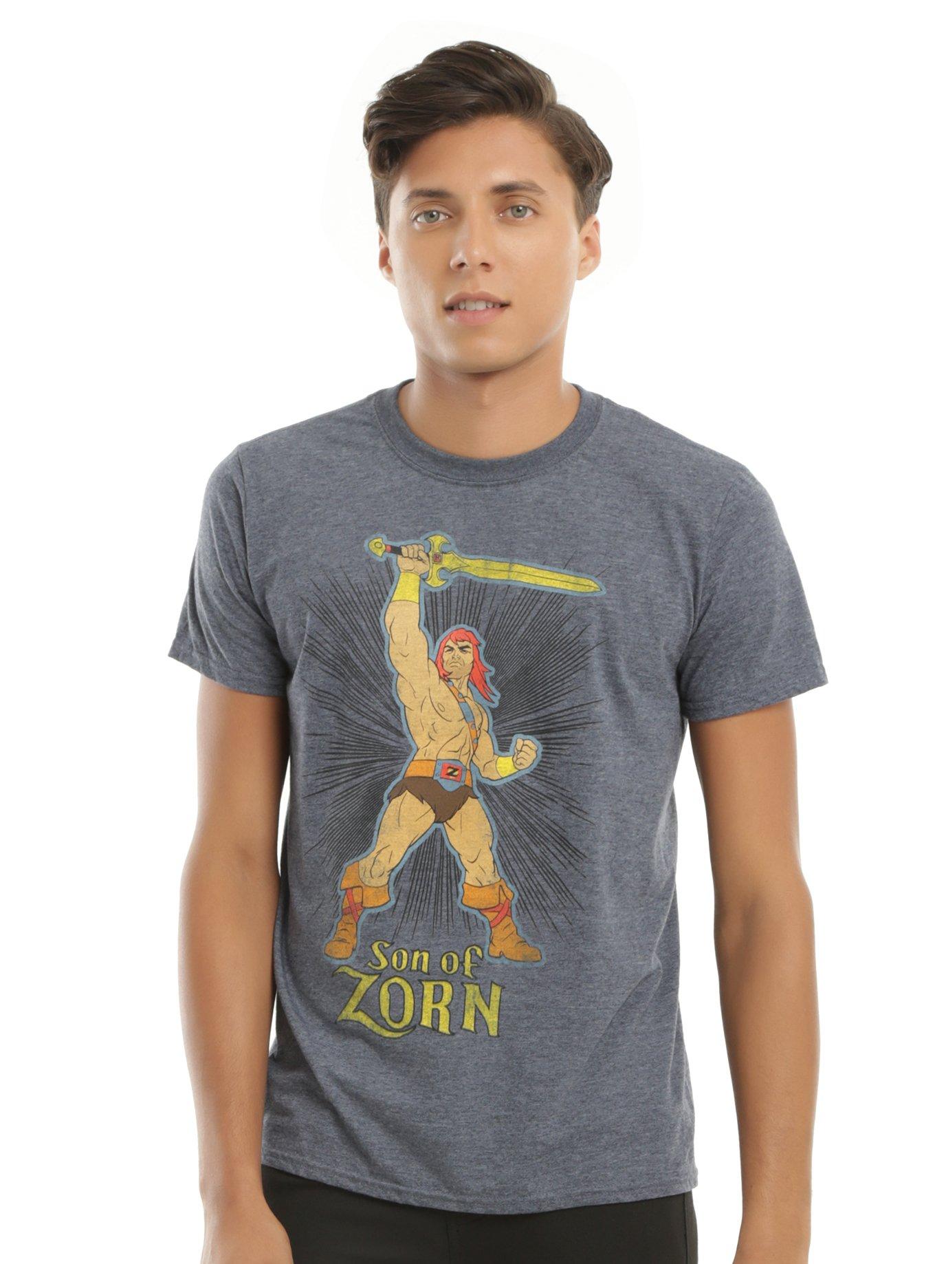 Son Of Zorn Sword T-Shirt, NAVY, alternate