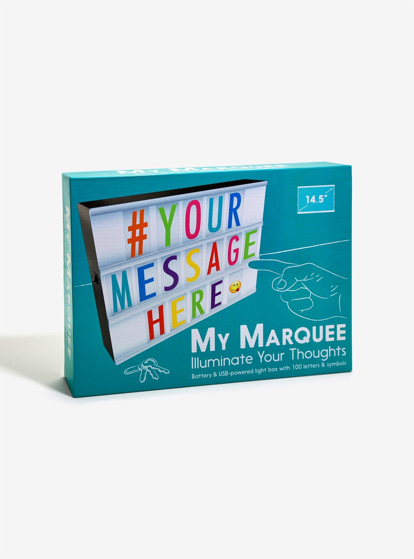 My Marquee Large Colored Letter Marquee, , alternate