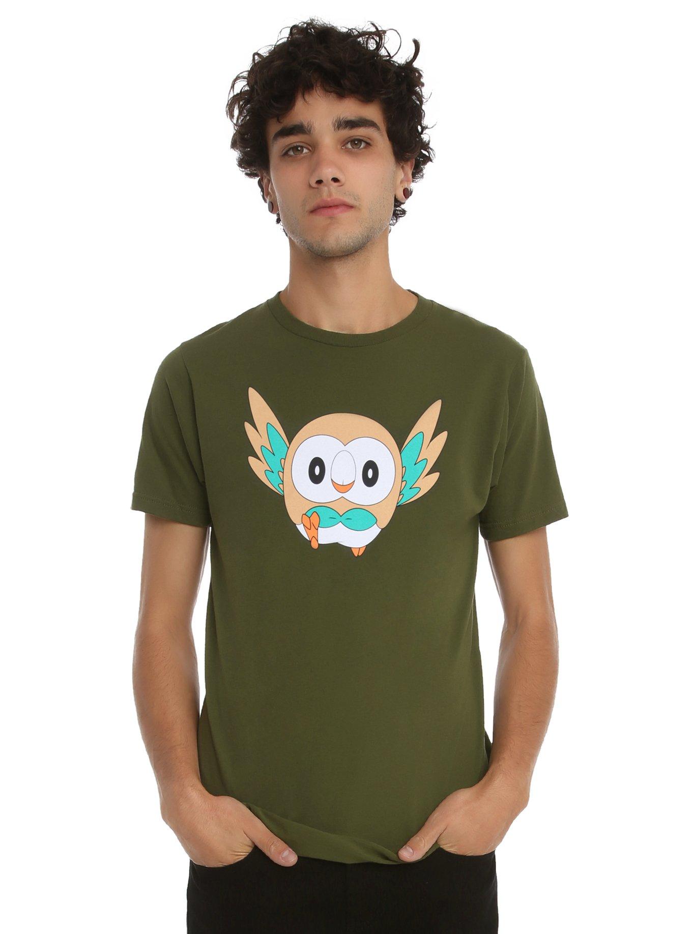 Pokemon Sun & Moon Rowlet T-Shirt, , alternate