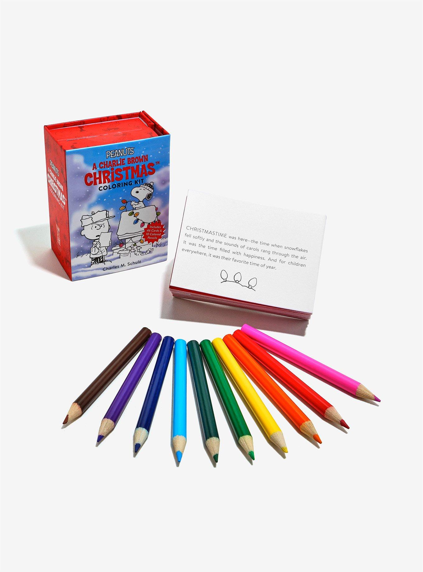 Peanuts A Charlie Brown Christmas Coloring Kit, , alternate