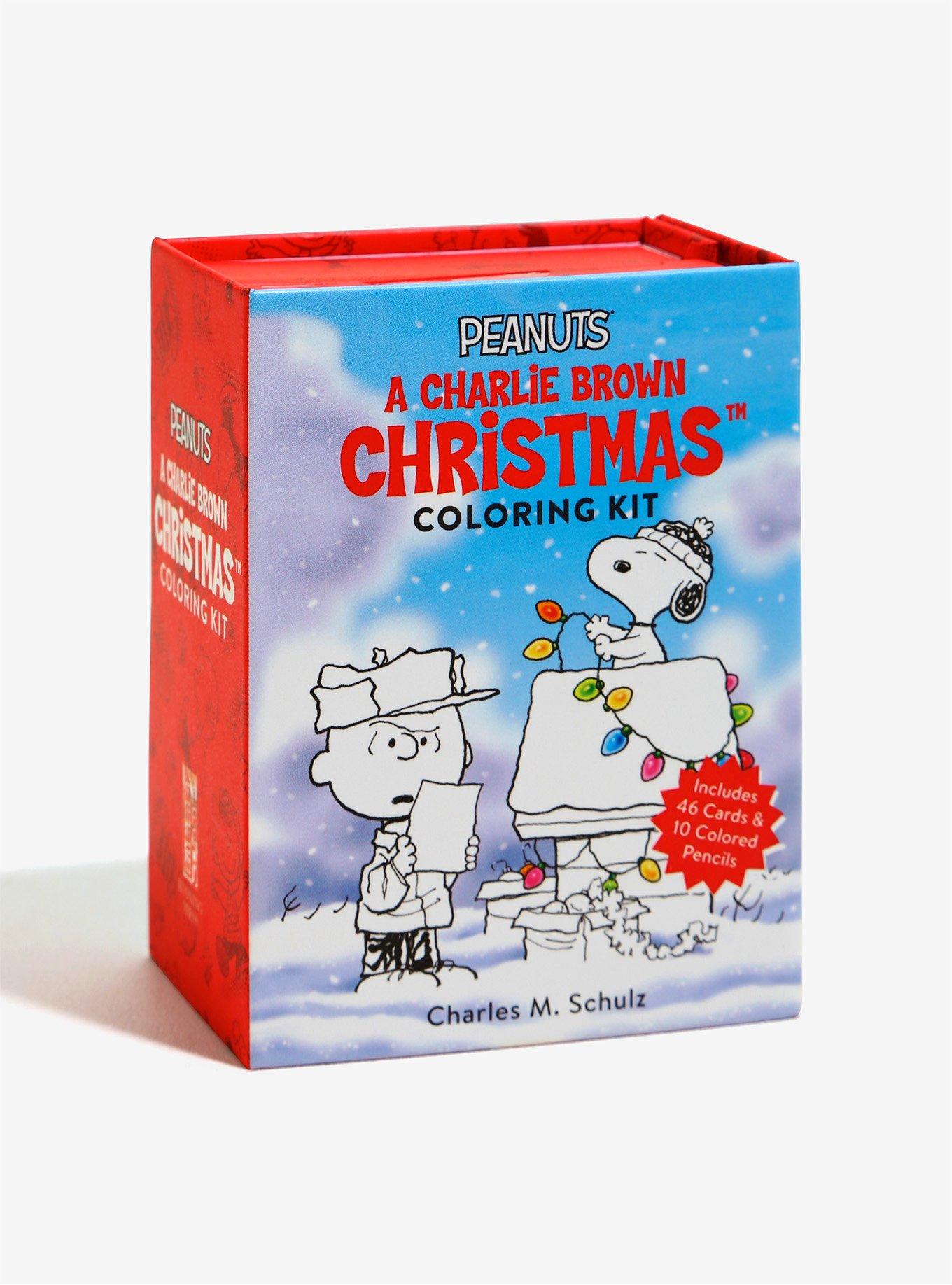 Peanuts A Charlie Brown Christmas Coloring Kit, , alternate