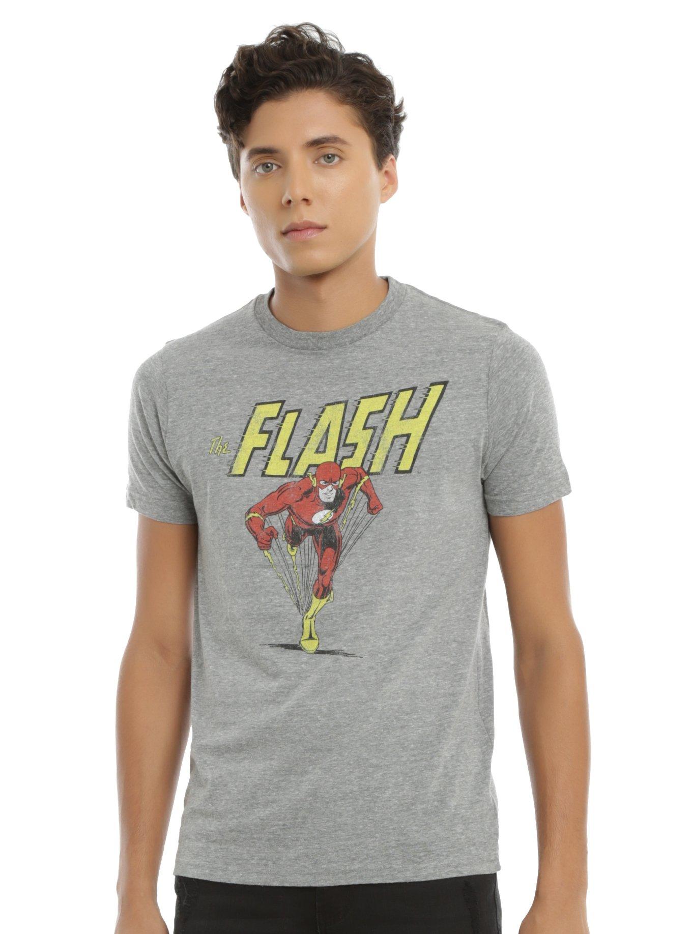 DC Comics The Flash Retro T-Shirt, , alternate