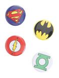 DC Comics Heroes Logos Pin Set, , alternate