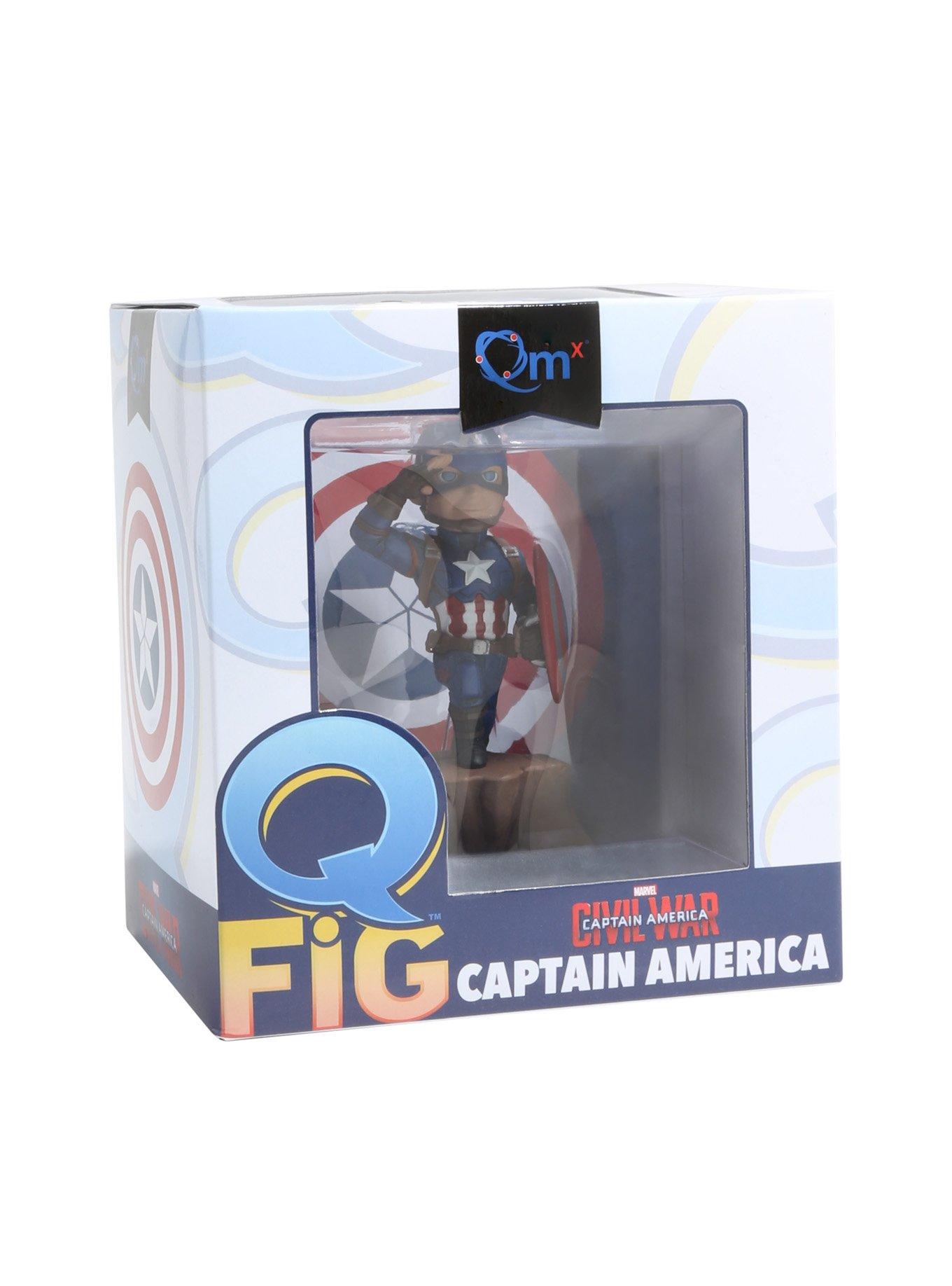 Marvel Captain America: Civil War Captain America Q-Fig Figure, , alternate