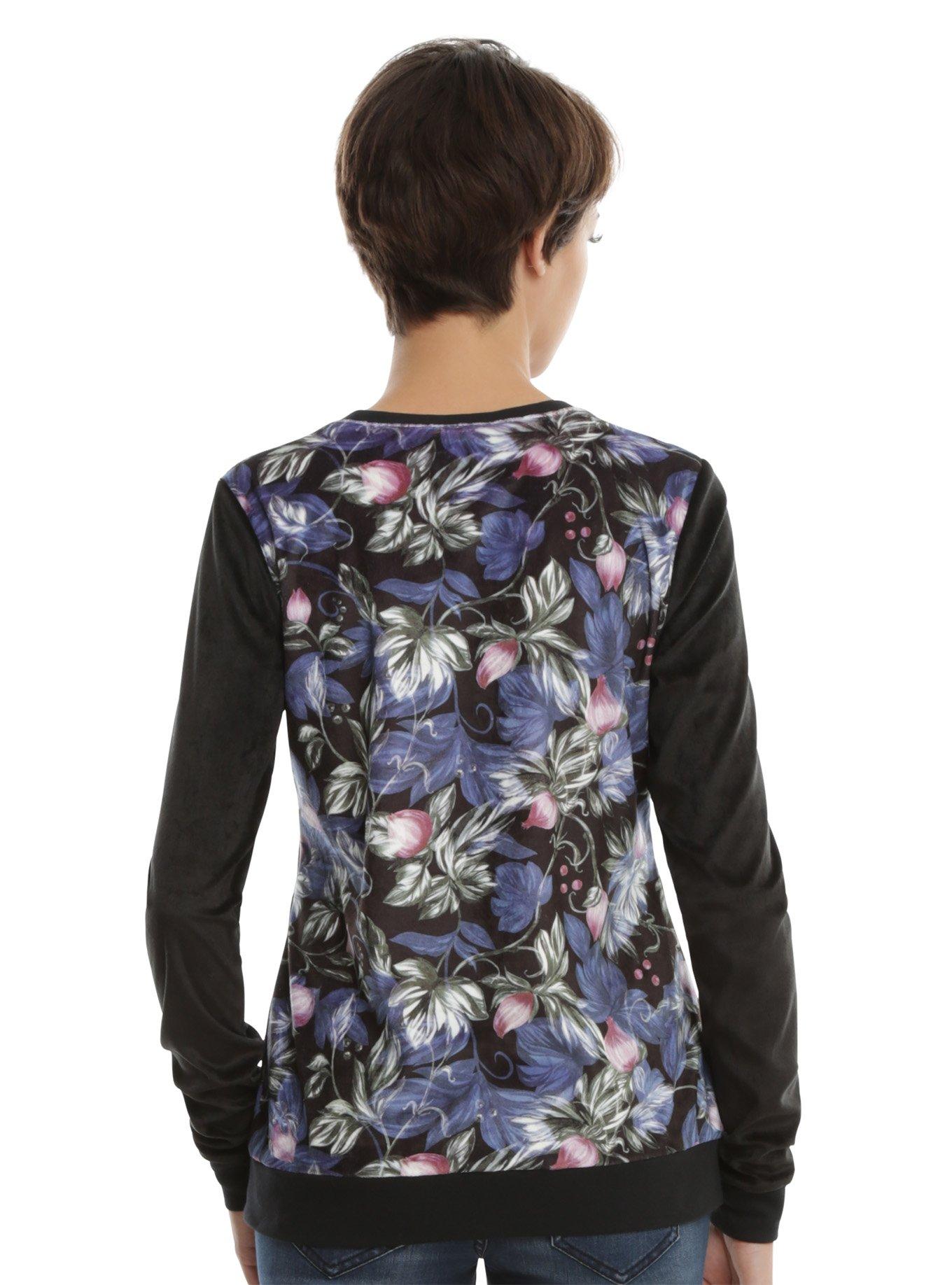 Disney Lilo & Stitch Ohana Velour Girls Top, , alternate