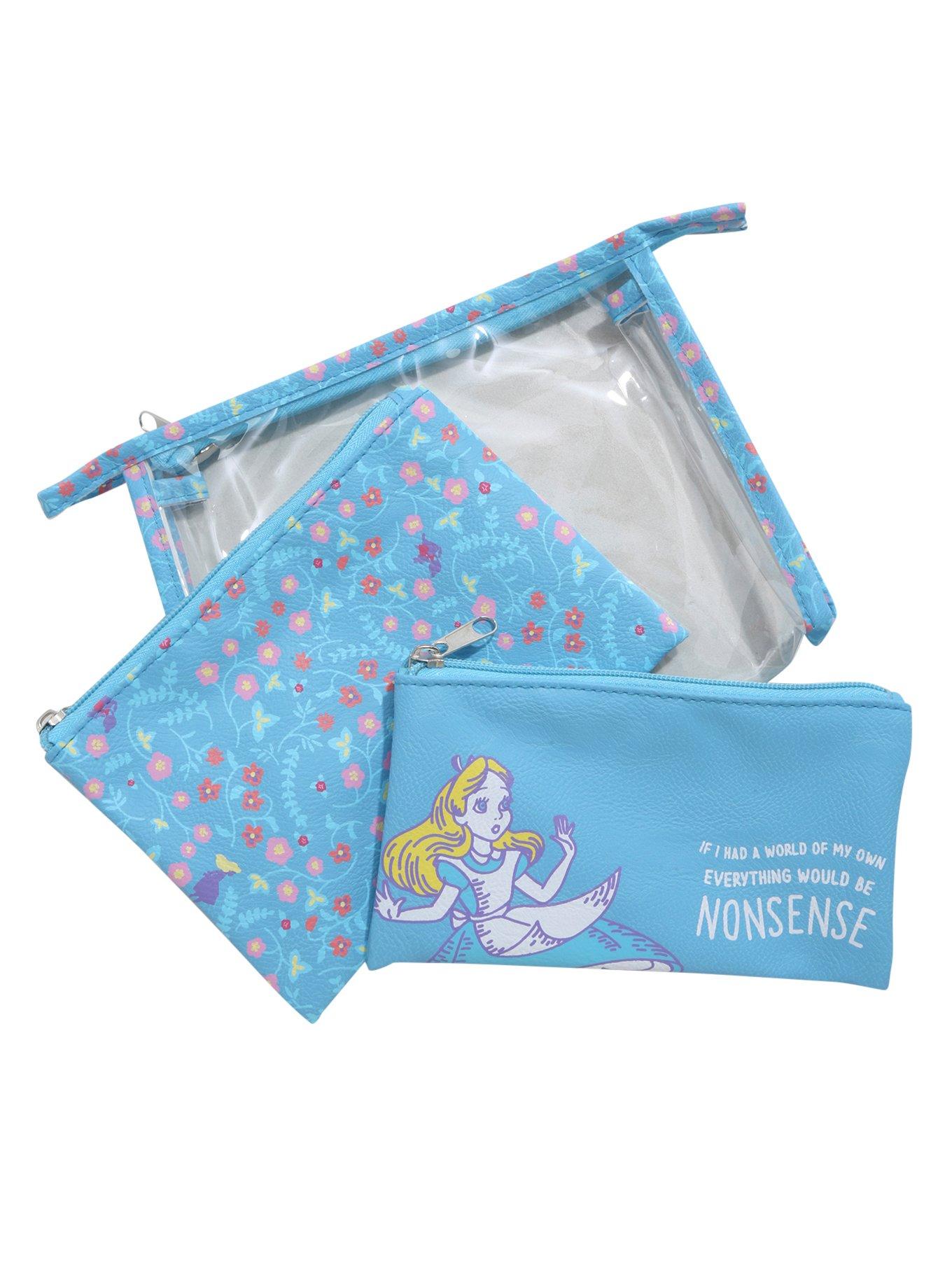 Disney Alice In Wonderland Makeup Bag Set, , alternate