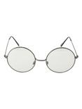 Clear Lens Wire Round Glasses, , alternate