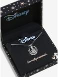 Disney The Little Mermaid I'm Really A Mermaid Silver Necklace, , alternate