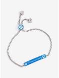 Disney Lilo & Stitch Ohana Metal Cord Bracelet, , alternate