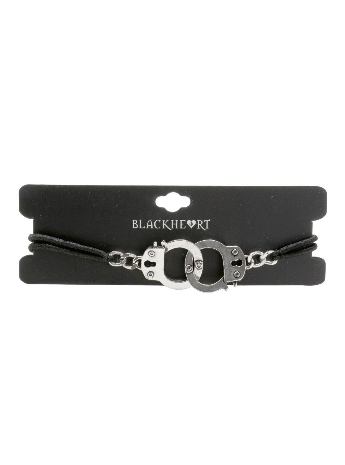 Blackheart Handcuff Cord Choker, , alternate