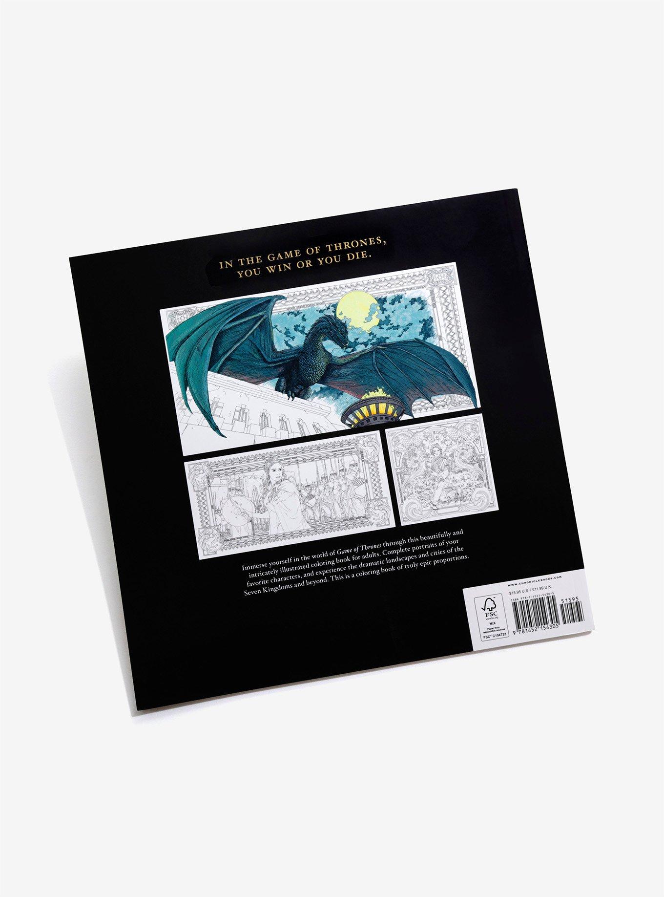 Game Of Thrones Coloring Book, , alternate