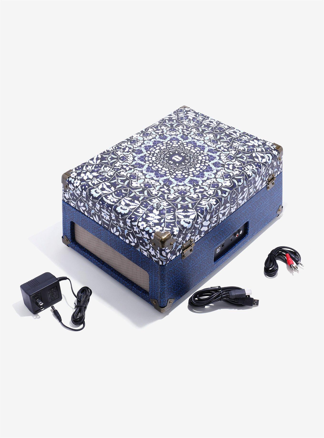 Crosley Keepsake Flower Mandala 3-Speed Portable USB Turntable, , alternate