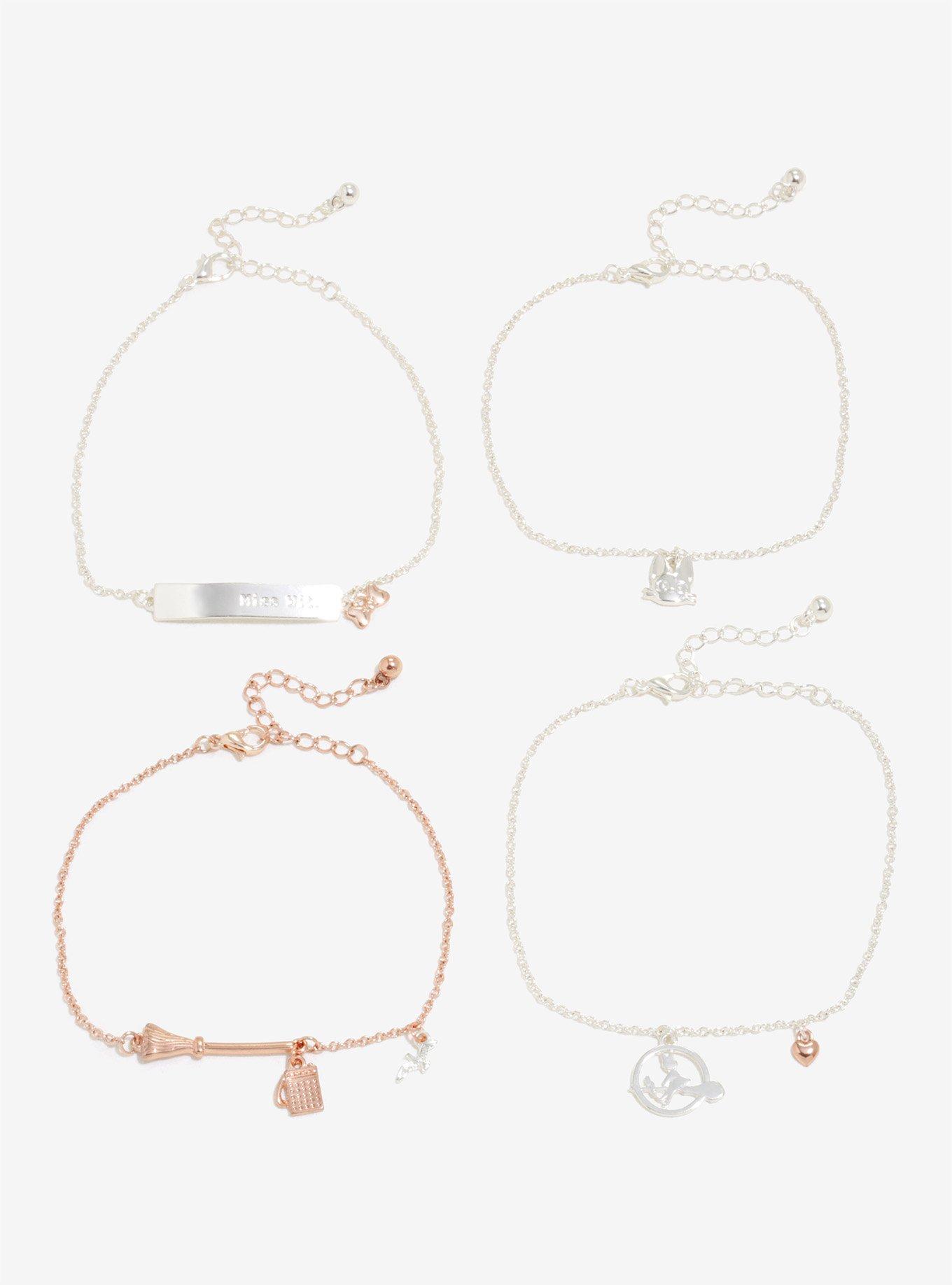 Her Universe Studio Ghibli Kiki's Delivery Service Silver And Rose Gold Bracelet Set - BoxLunch Exclusive, , alternate