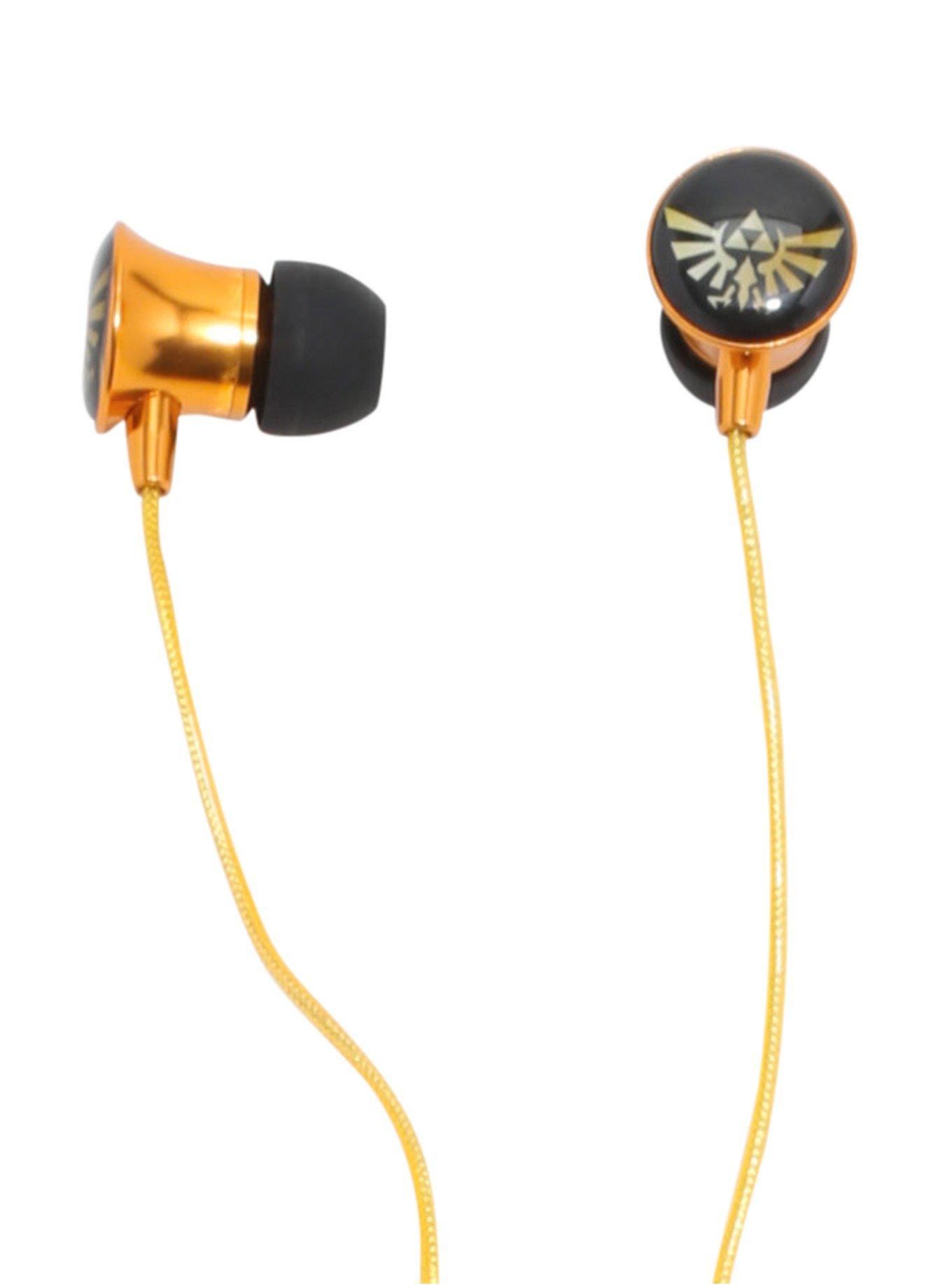 The Legend Of Zelda Triforce Logo Earbuds, , alternate