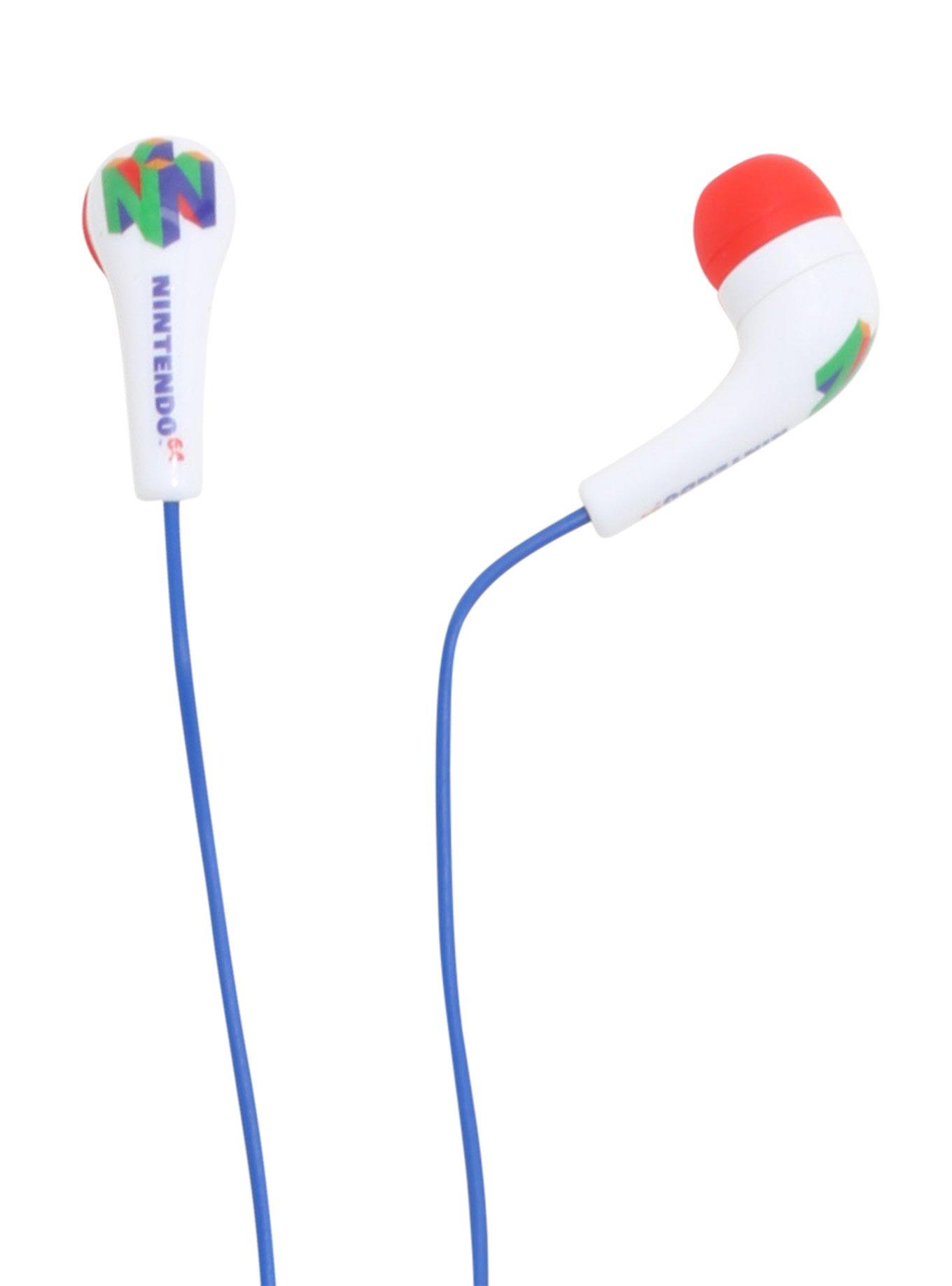 Nintendo N64 Earbuds, , alternate