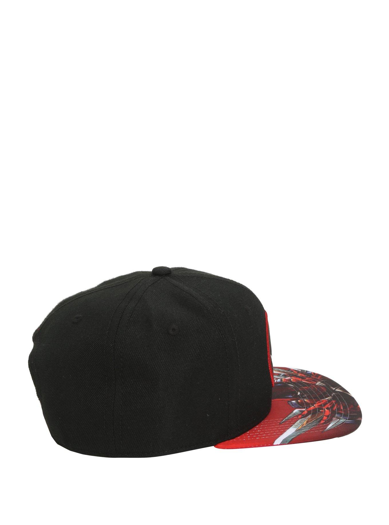 Marvel Deadpool Sai Sublimation Bill Snapback Hat, , alternate
