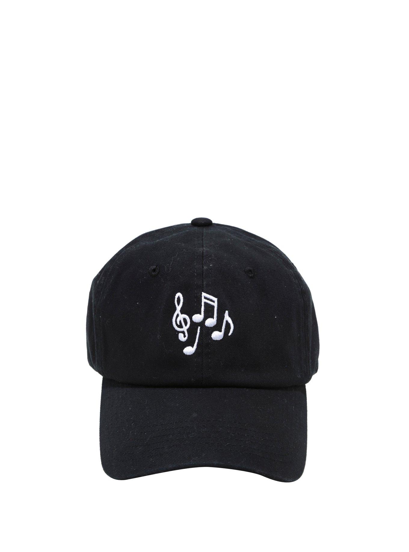 Music Note Cluster Dad Cap, , alternate