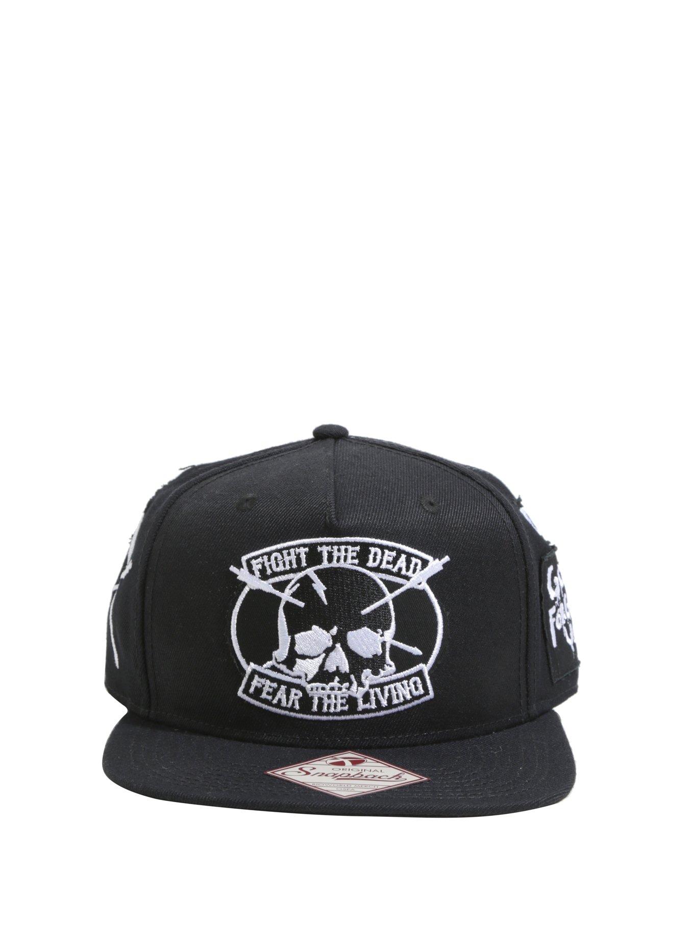 The Walking Dead Fear The Living Snapback Hat, , alternate