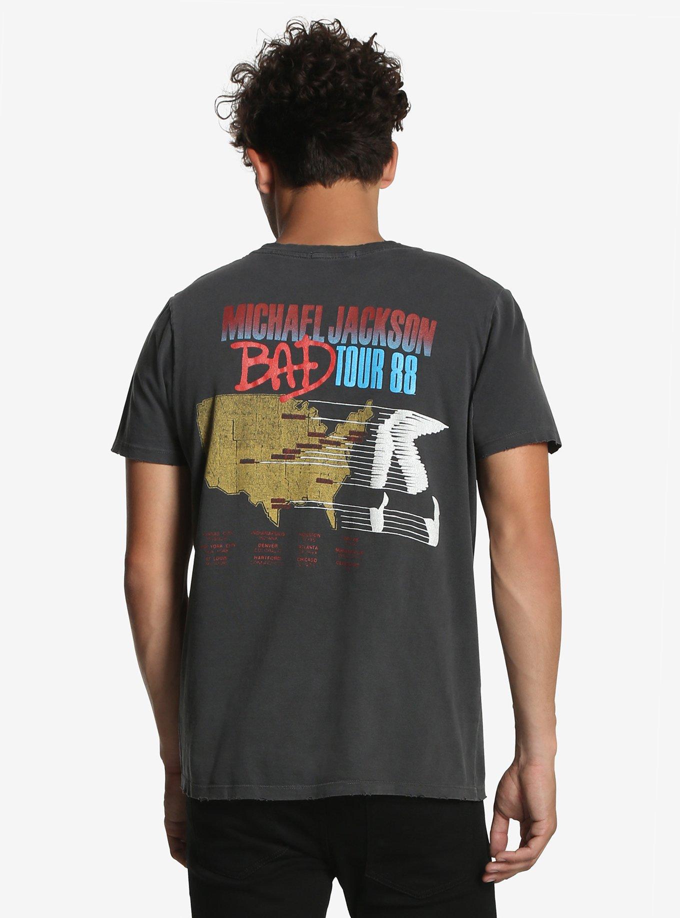 Junk Food Michael Jackson Bad Tour T-Shirt, , alternate