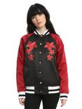 Disney Mulan Mushu Black & Red Girls Satin Souvenir Jacket, , alternate