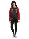 Disney Mulan Mushu Black & Red Girls Satin Souvenir Jacket, , alternate
