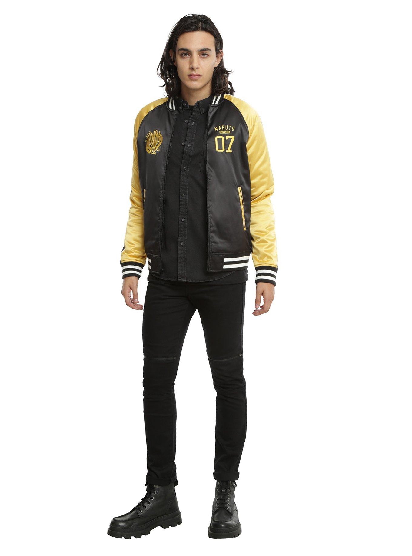 Naruto Shippuden Naruto Satin Souvenir Jacket, , alternate