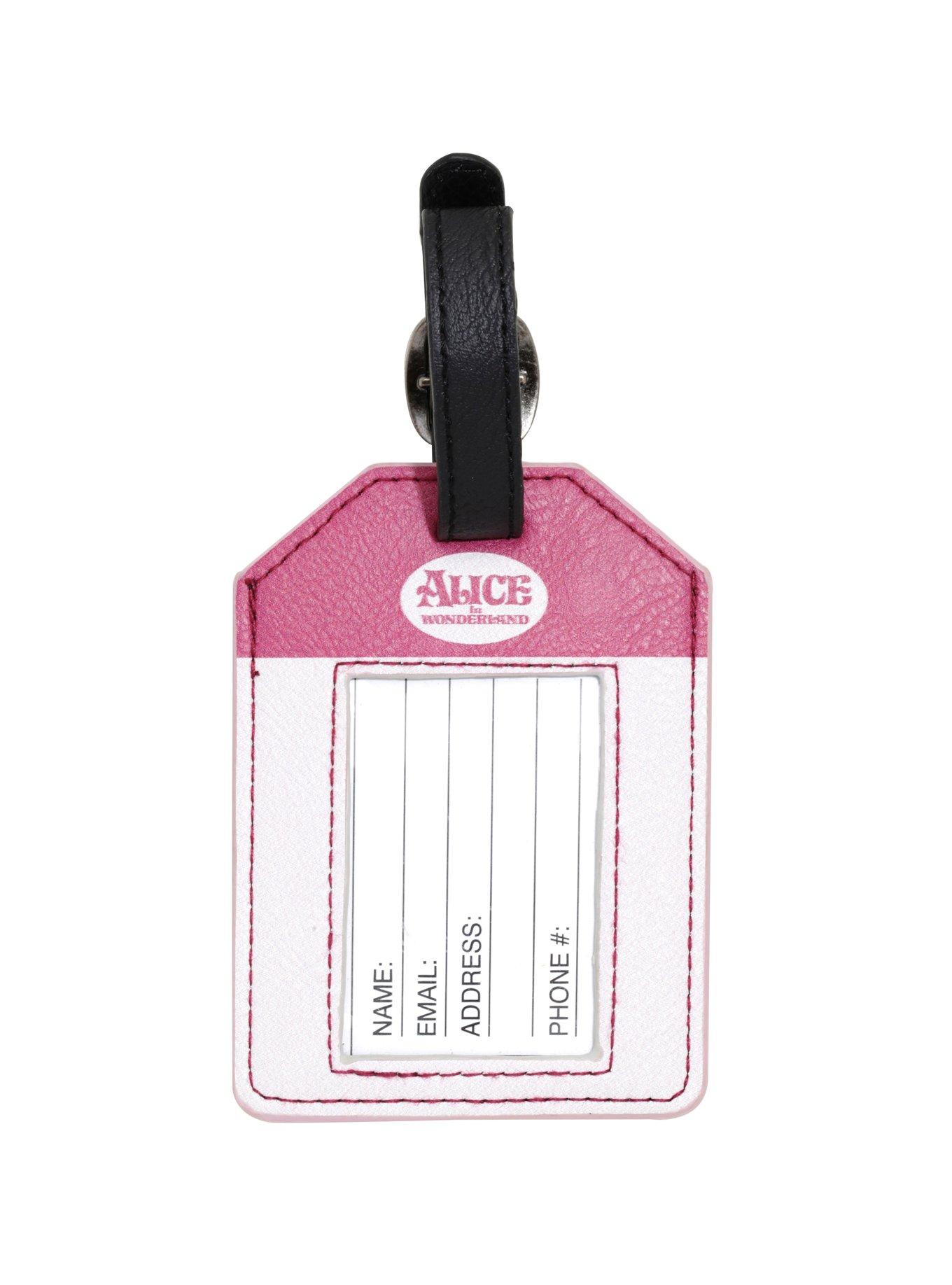 Disney Alice In Wonderland Luggage Tag, , alternate