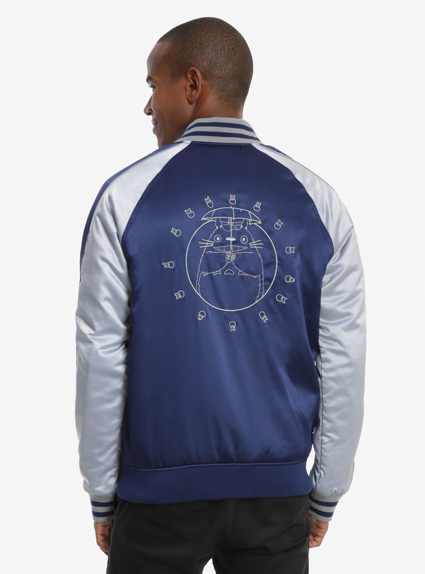 Studio Ghibli My Neighbor Totoro Satin Souvenir Jacket, , alternate