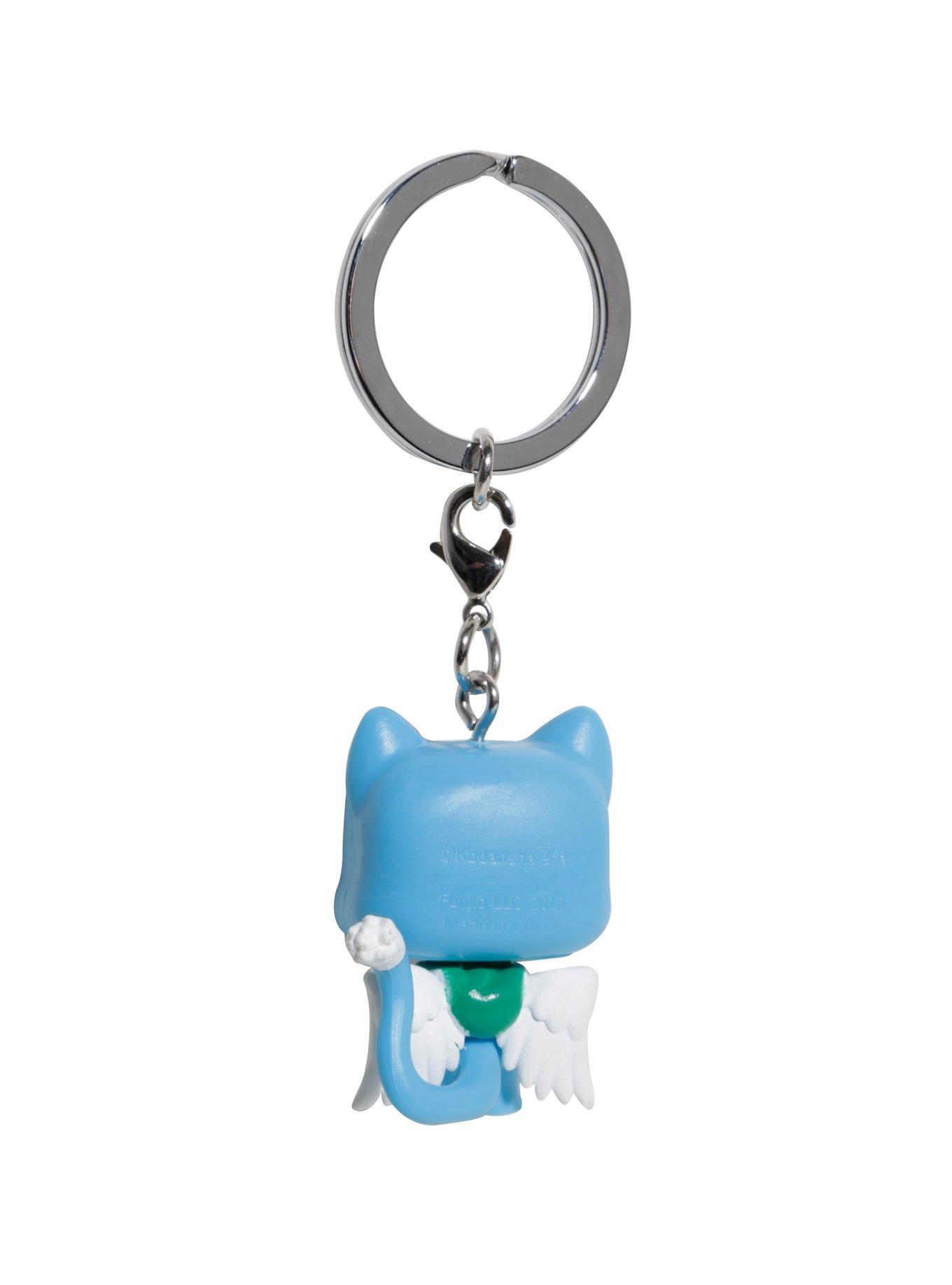 Funko Fairy Tail Pocket Pop! Happy Key Chain, , alternate