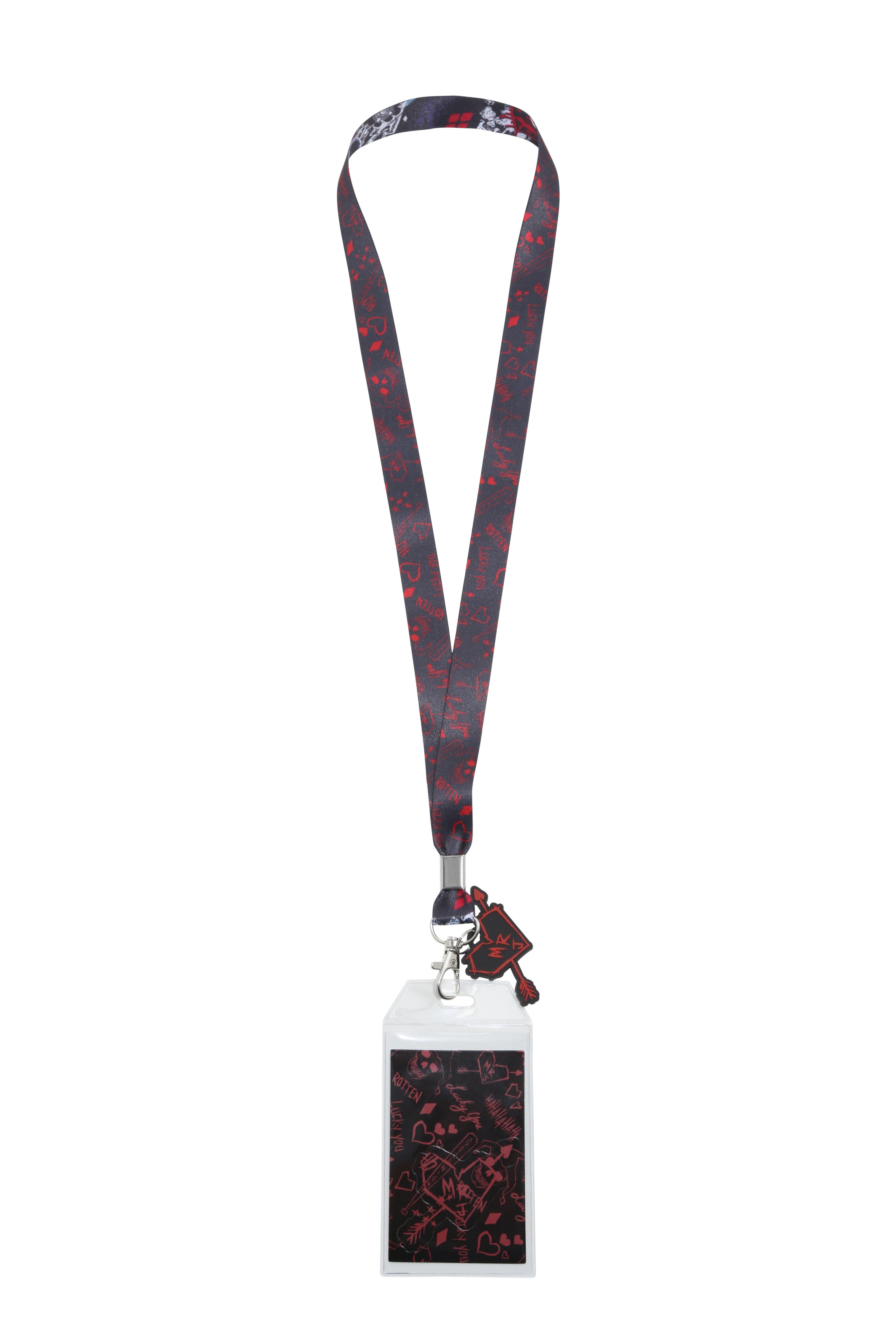 DC Comics Suicide Squad Joker & Harley Lanyard, , alternate