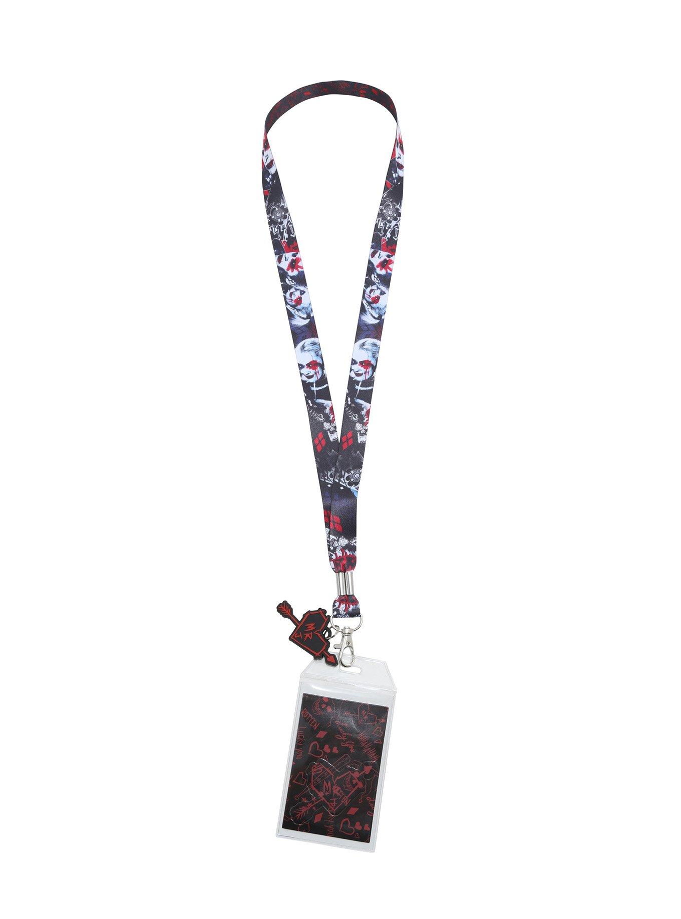 DC Comics Suicide Squad Joker & Harley Lanyard, , alternate
