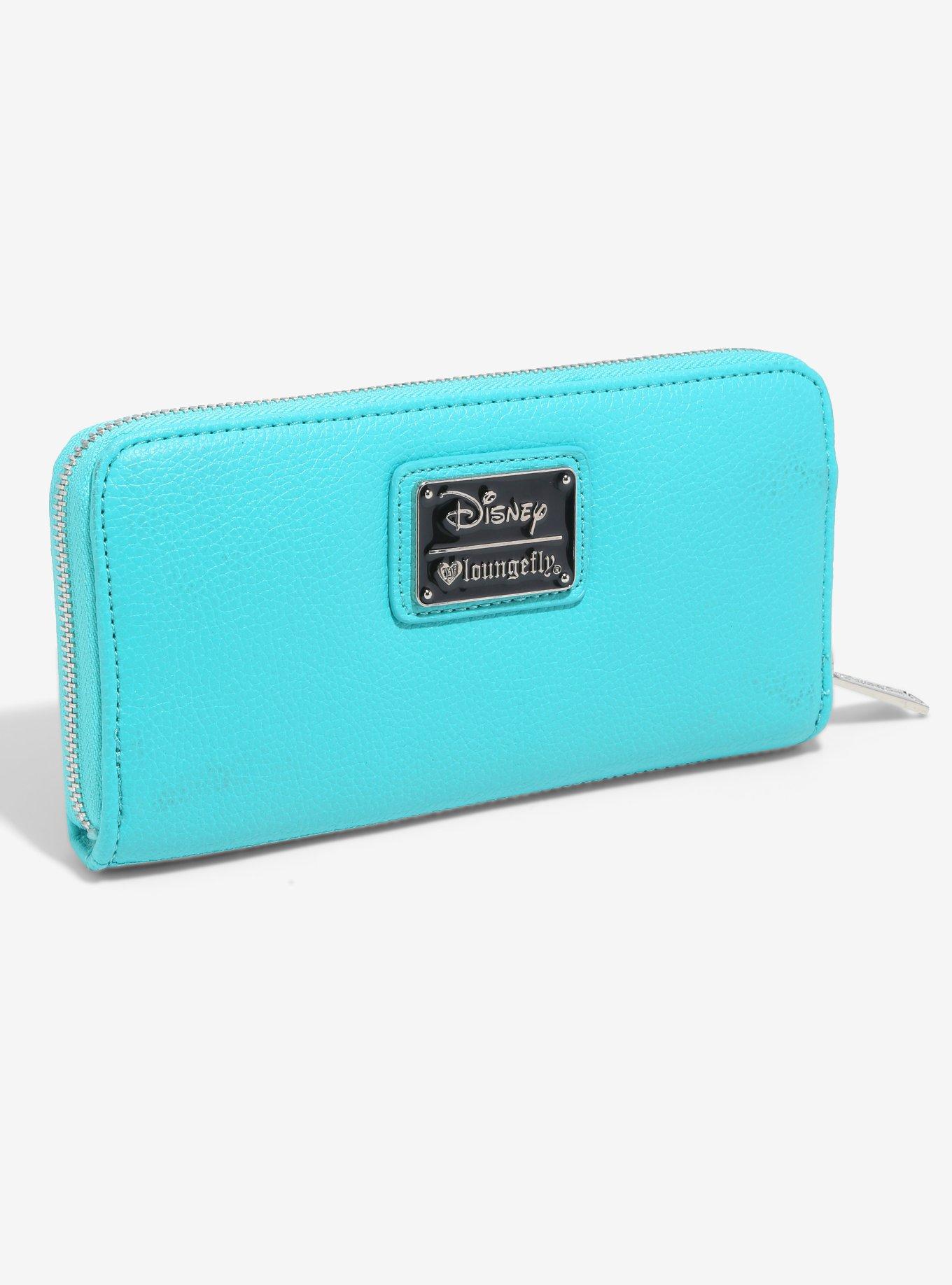 Loungefly Disney The Little Mermaid Debossed Zip Wallet, , alternate