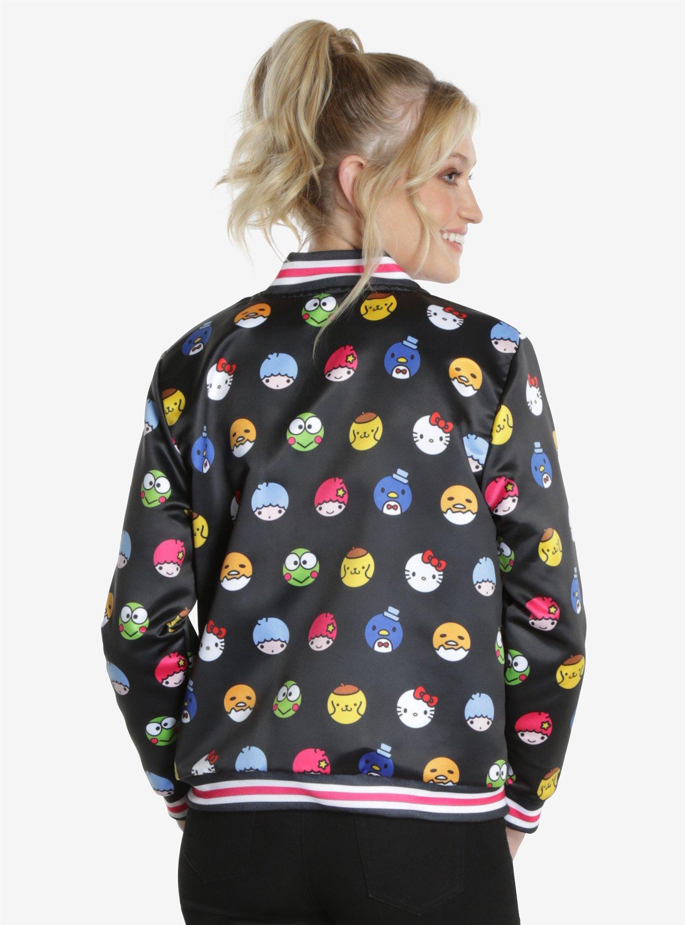 JapanLA Hello Sanrio Reversible Satin Bomber Jacket, , alternate