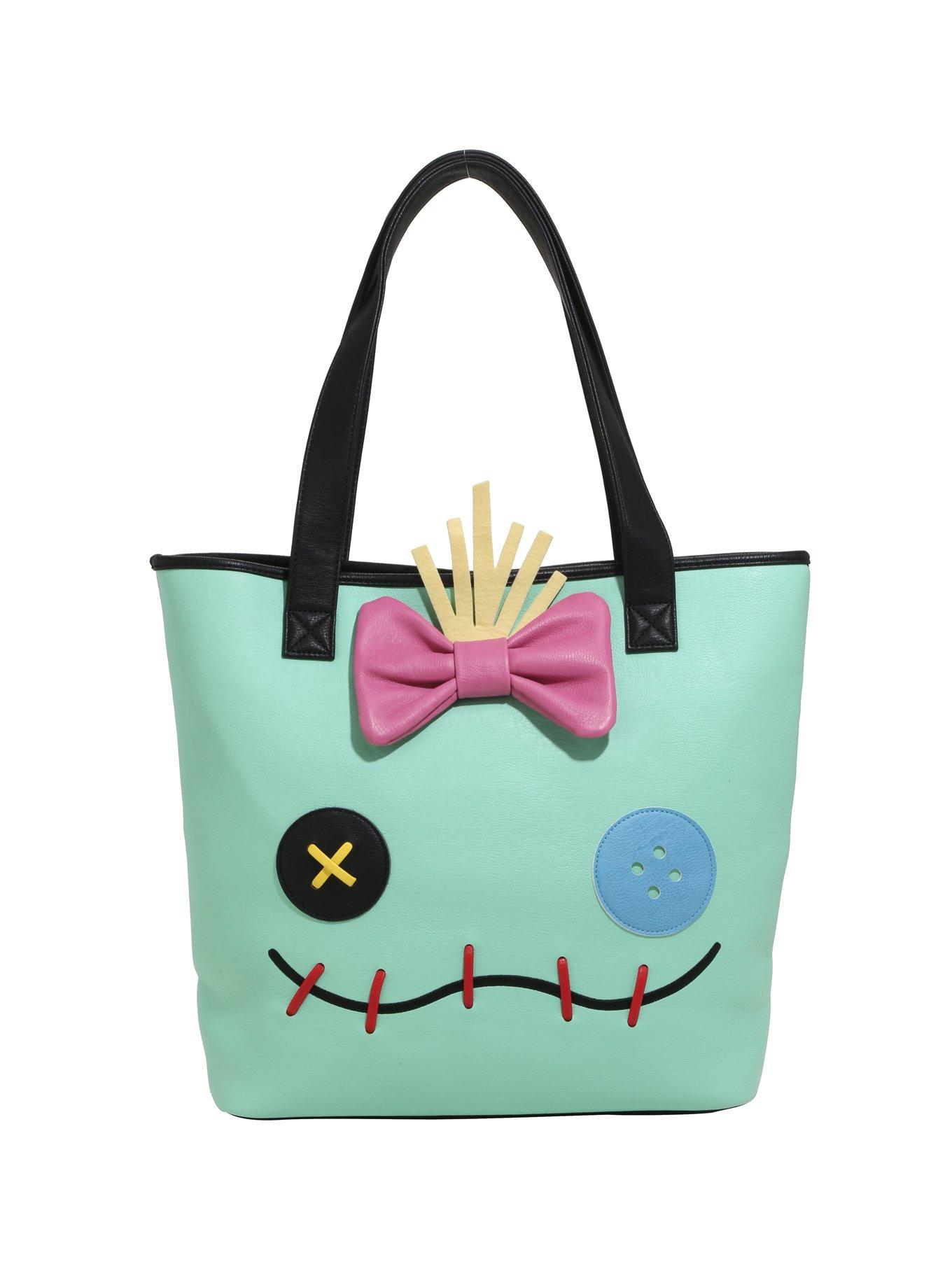 Loungefly Disney Lilo & Stitch Scrump & Stitch Dual Face Tote Bag, , alternate