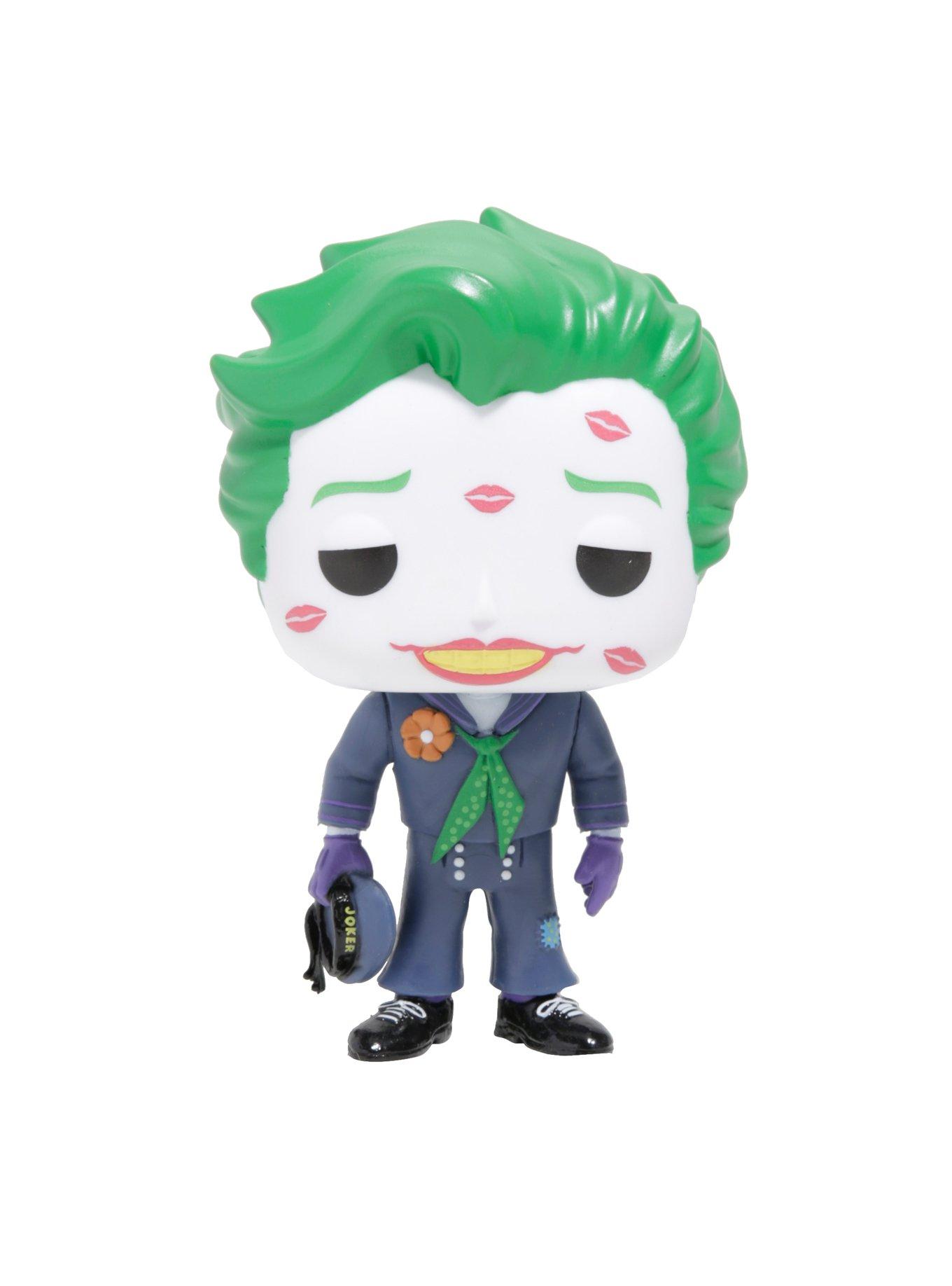 Funko DC Comics Bombshells Pop! Heroes The Joker With Kisses Vinyl Figure Hot Topic Exclusive, , alternate