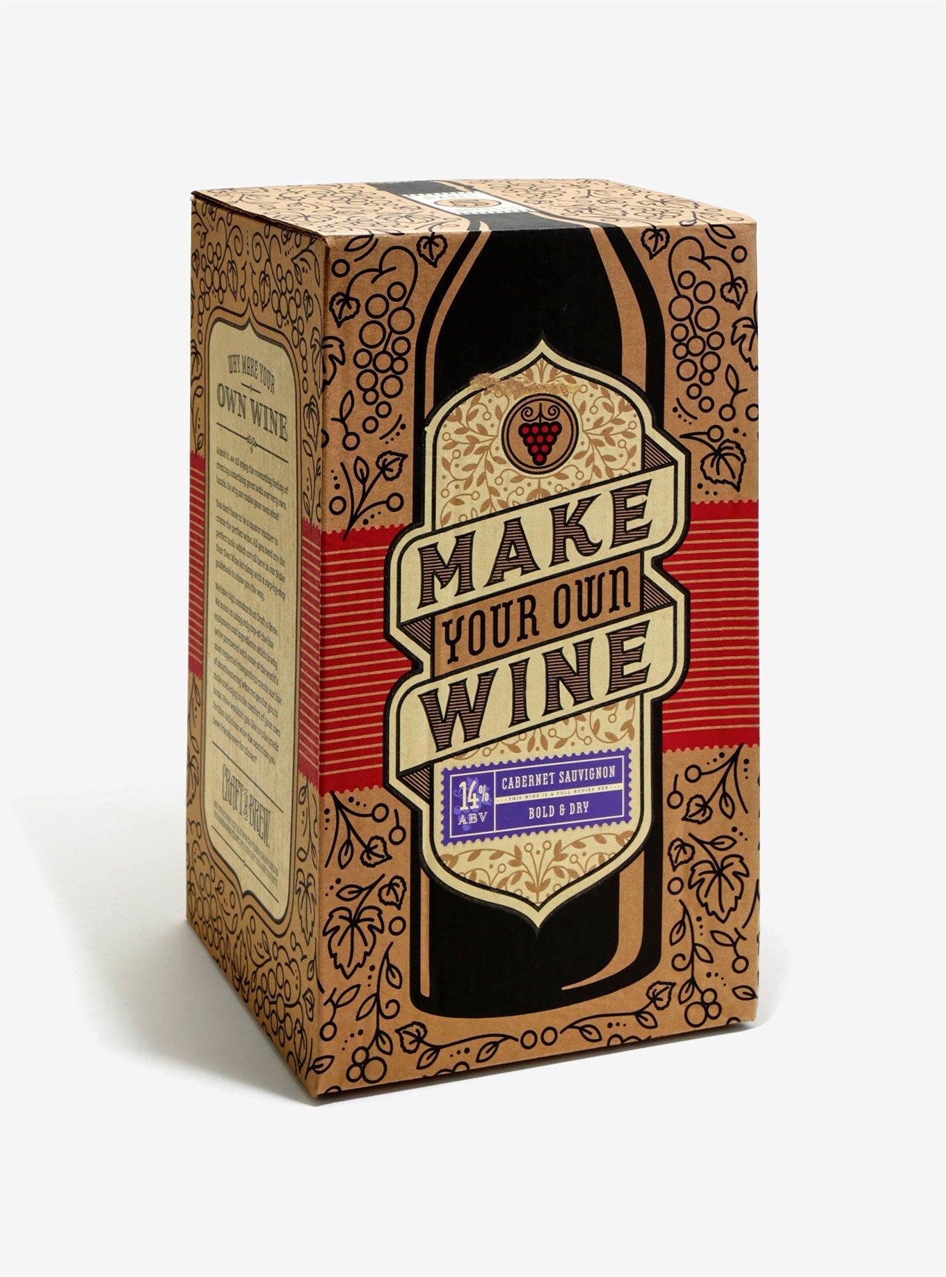 Craft-A-Brew Cabernet Sauvignon Wine Making Kit, , alternate