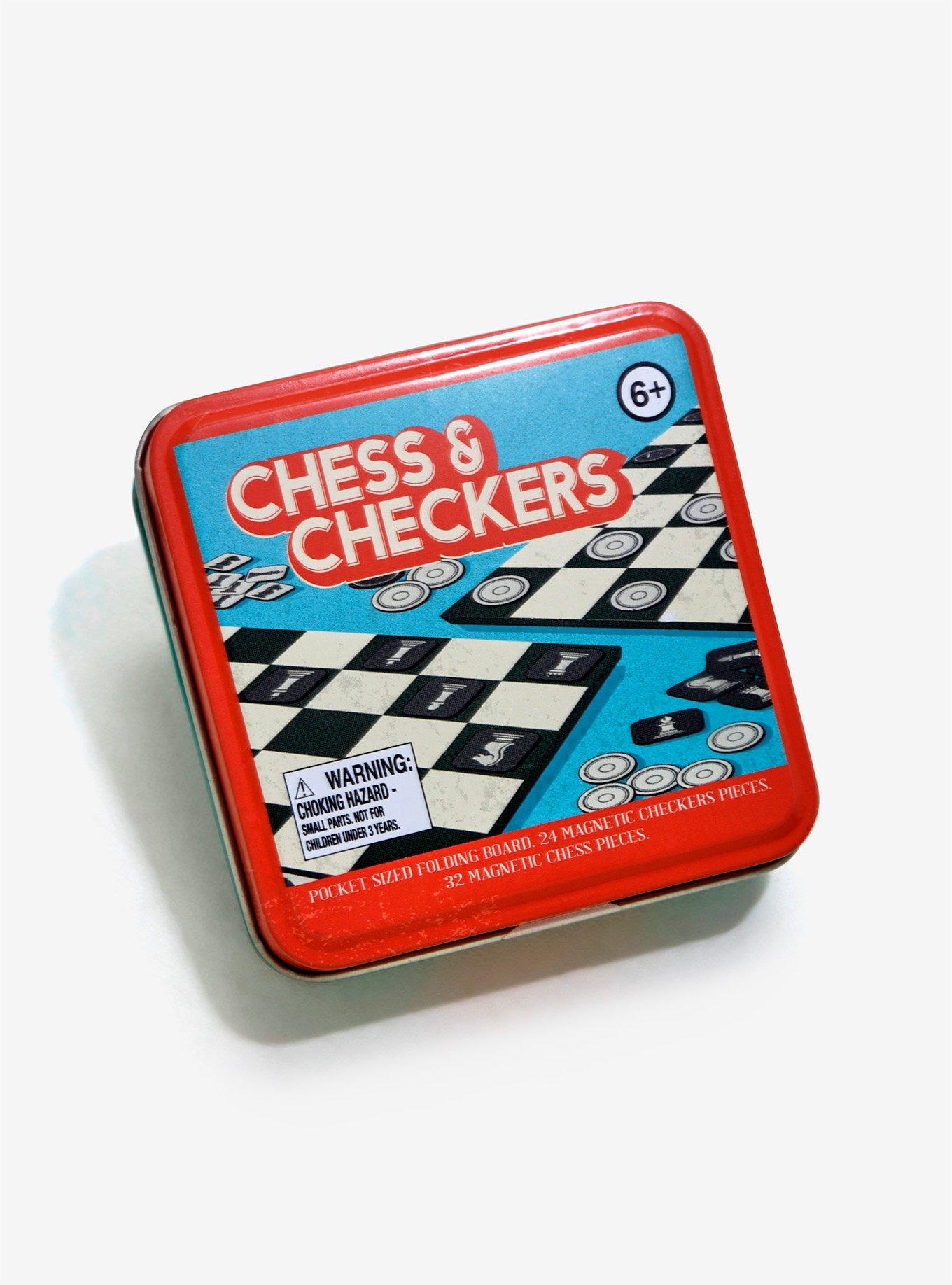 Magnetic Travel Chess & Checkers, , alternate