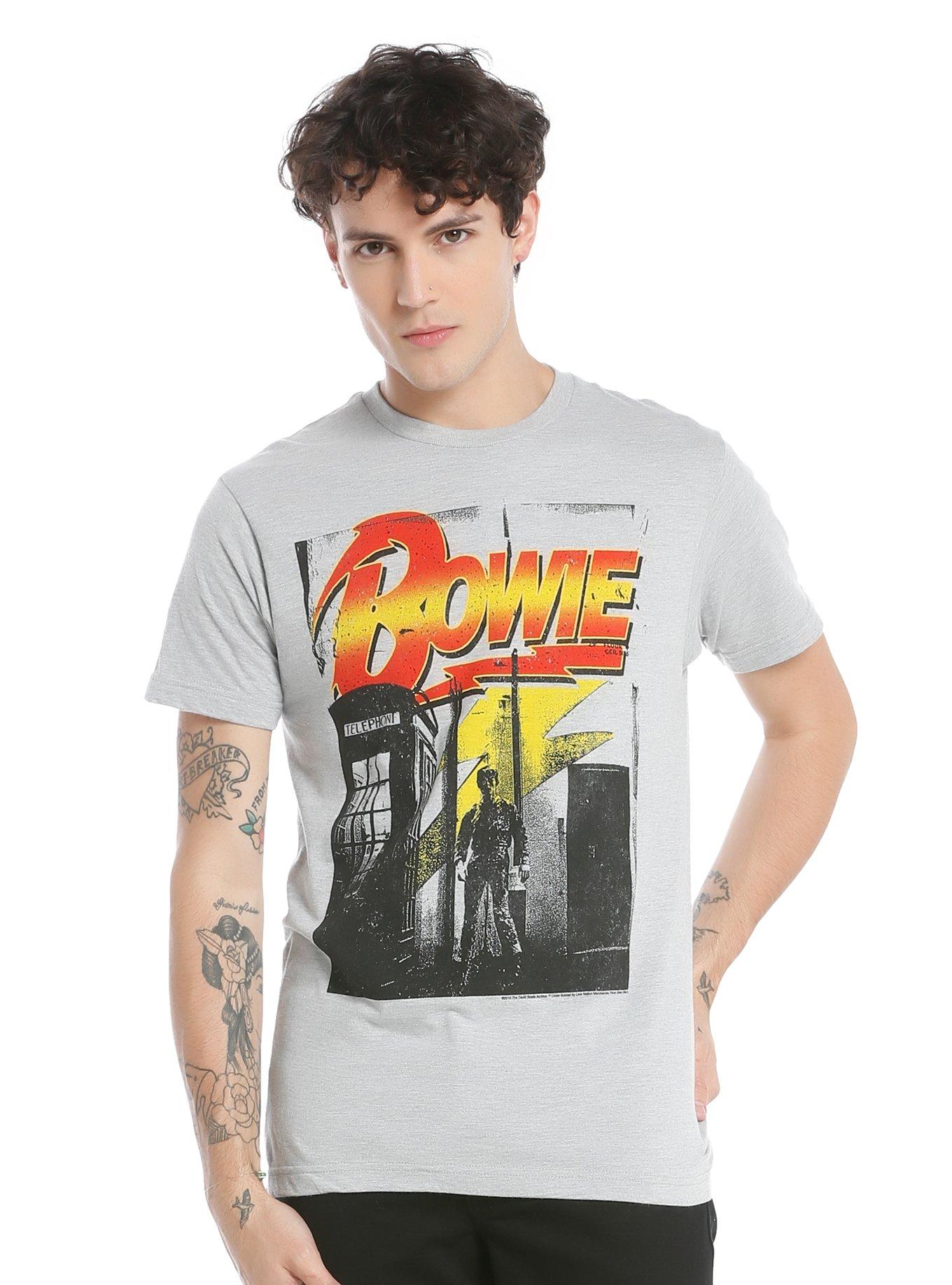 David Bowie Telephone Booth T-Shirt, , alternate