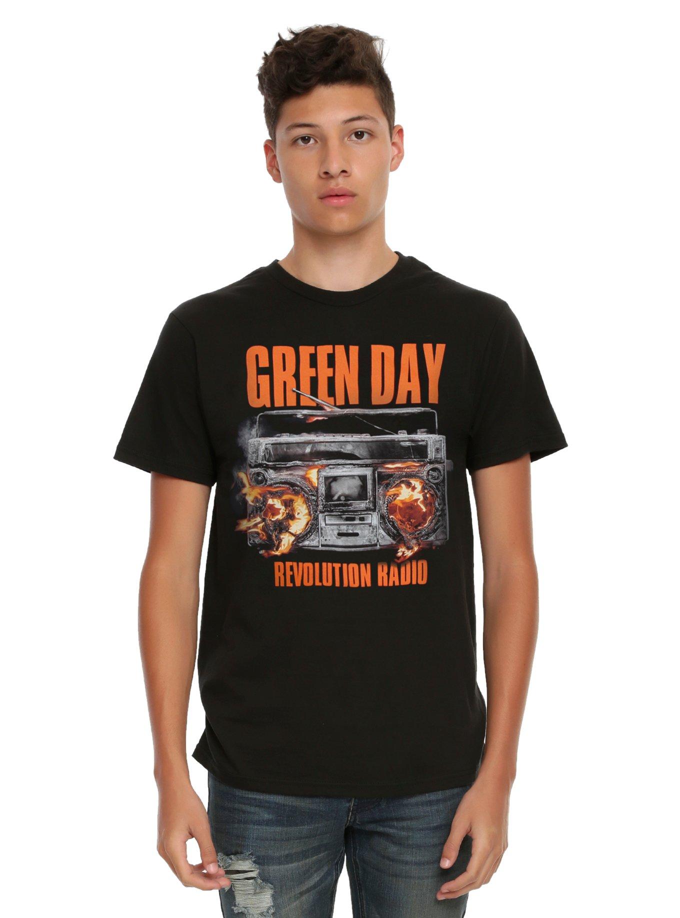 Green Day Revolution Radio Album T-Shirt, , alternate