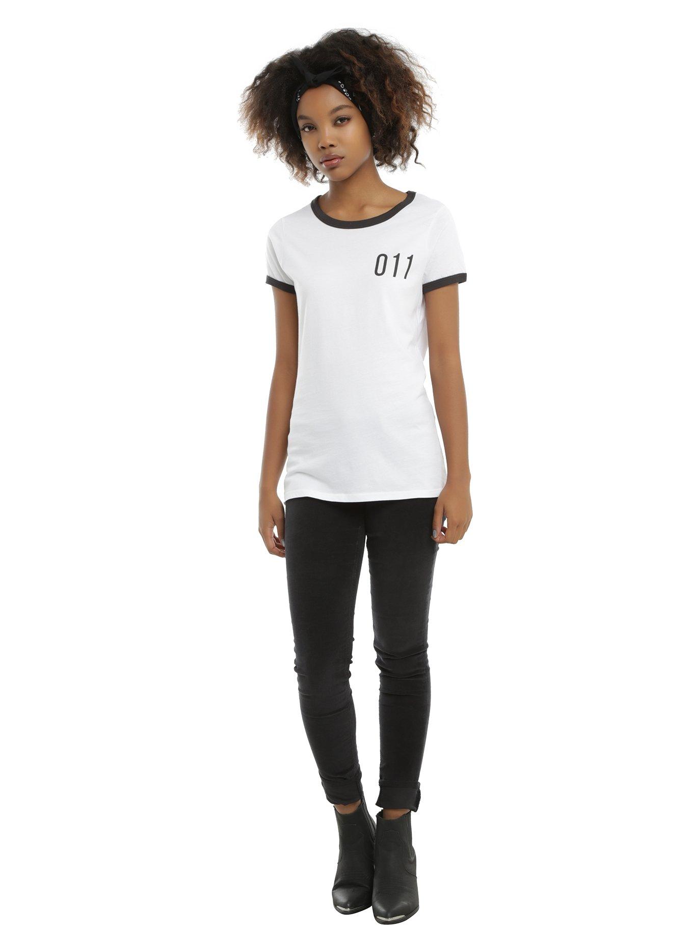011 Girls Ringer T-Shirt, , alternate
