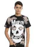 Misfits Fiend Skull Tie Dye T-Shirt, , alternate