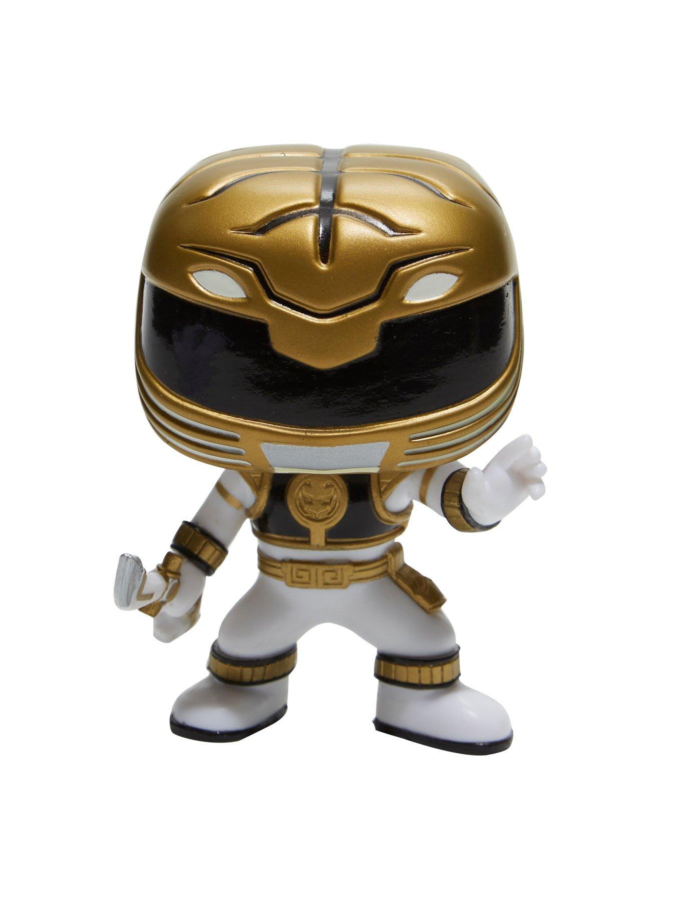 Funko Mighty Morphin Power Rangers Pop! Television White Ranger Vinyl Figure, , alternate