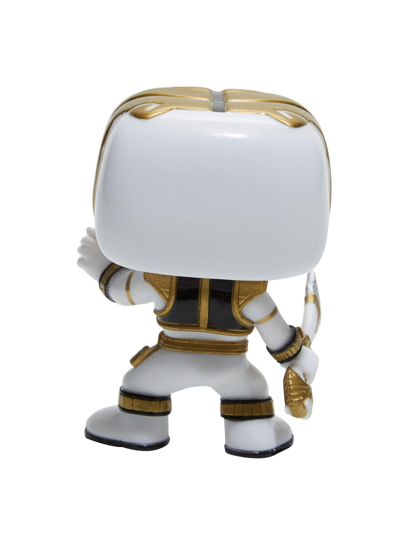 Funko Mighty Morphin Power Rangers Pop! Television White Ranger Vinyl Figure, , alternate