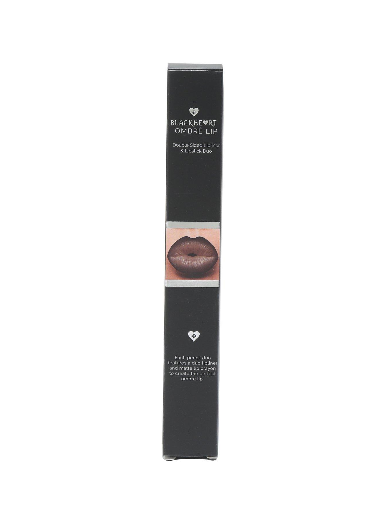 Blackheart Beauty Brown & Nude Ombre Lip Liner, , alternate