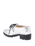 Silver Lace Up Loafer, , alternate