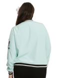 Disney Lilo & Stitch Patched Girls Satin Souvenir Jacket Plus Size, , alternate