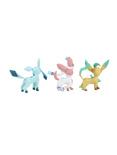 Tomy Pokemon Eevee Evolutions Sylveon Glaceon Leafeon Action Figure 3 Pack, , alternate