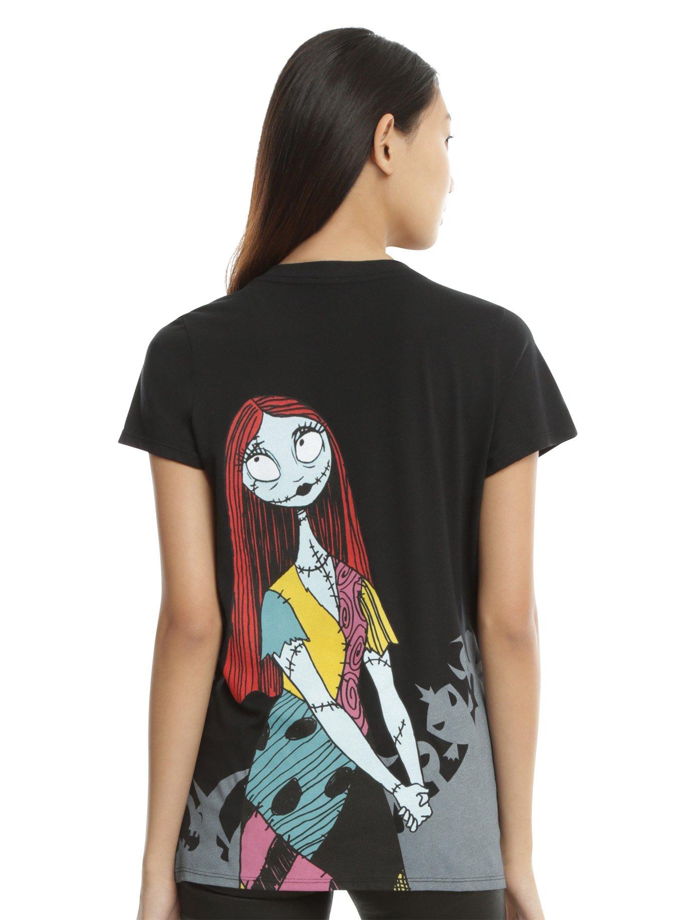 The Nightmare Before Christmas Jack & Sally Ghouls Girls T-Shirt, , alternate