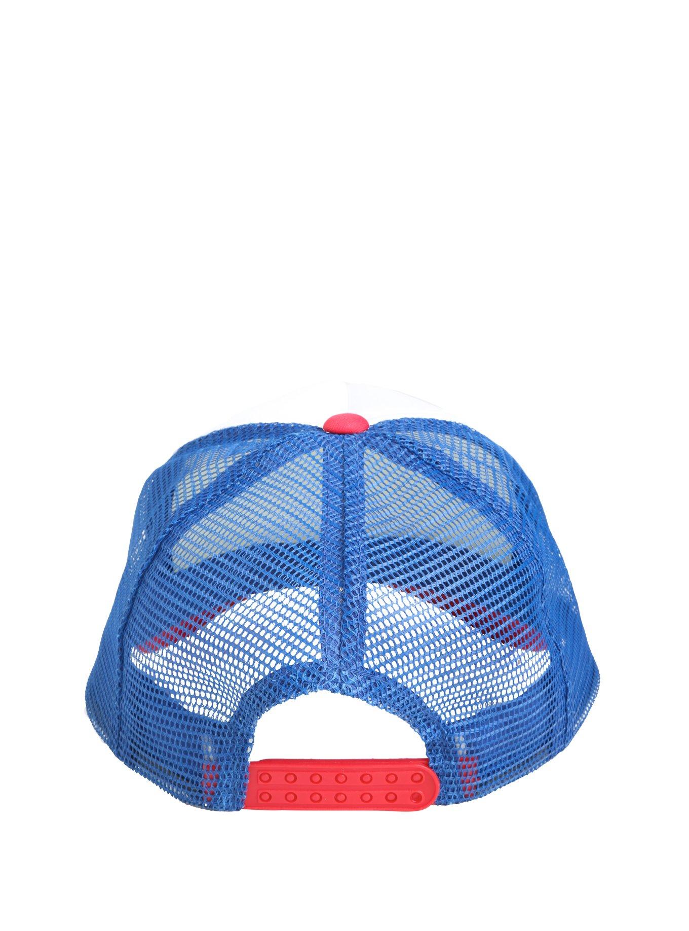 Red White & Blue Trucker Hat, , alternate