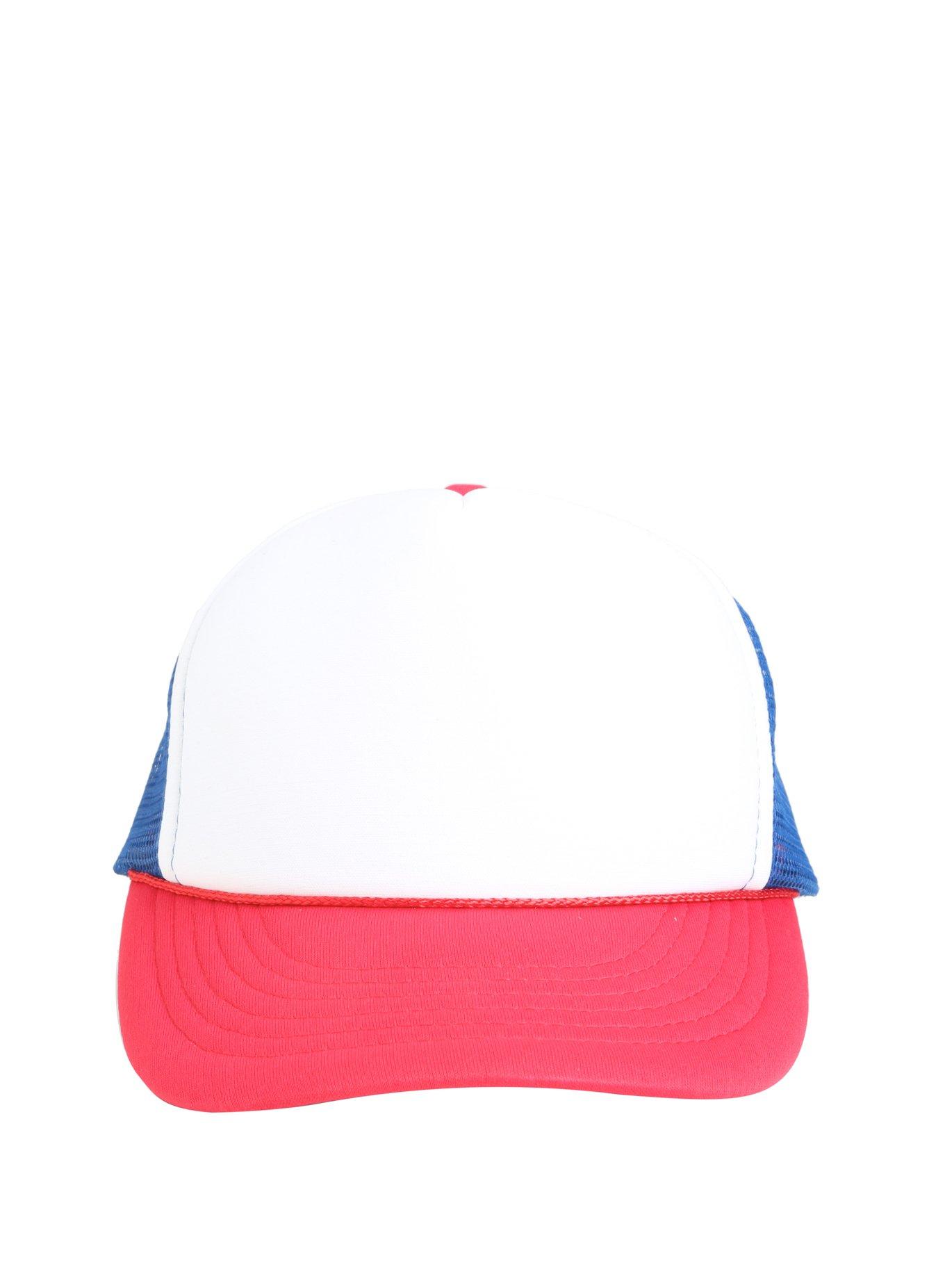 Red White & Blue Trucker Hat, , alternate